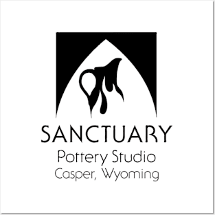 Sanctuary Pottery Studio Posters and Art